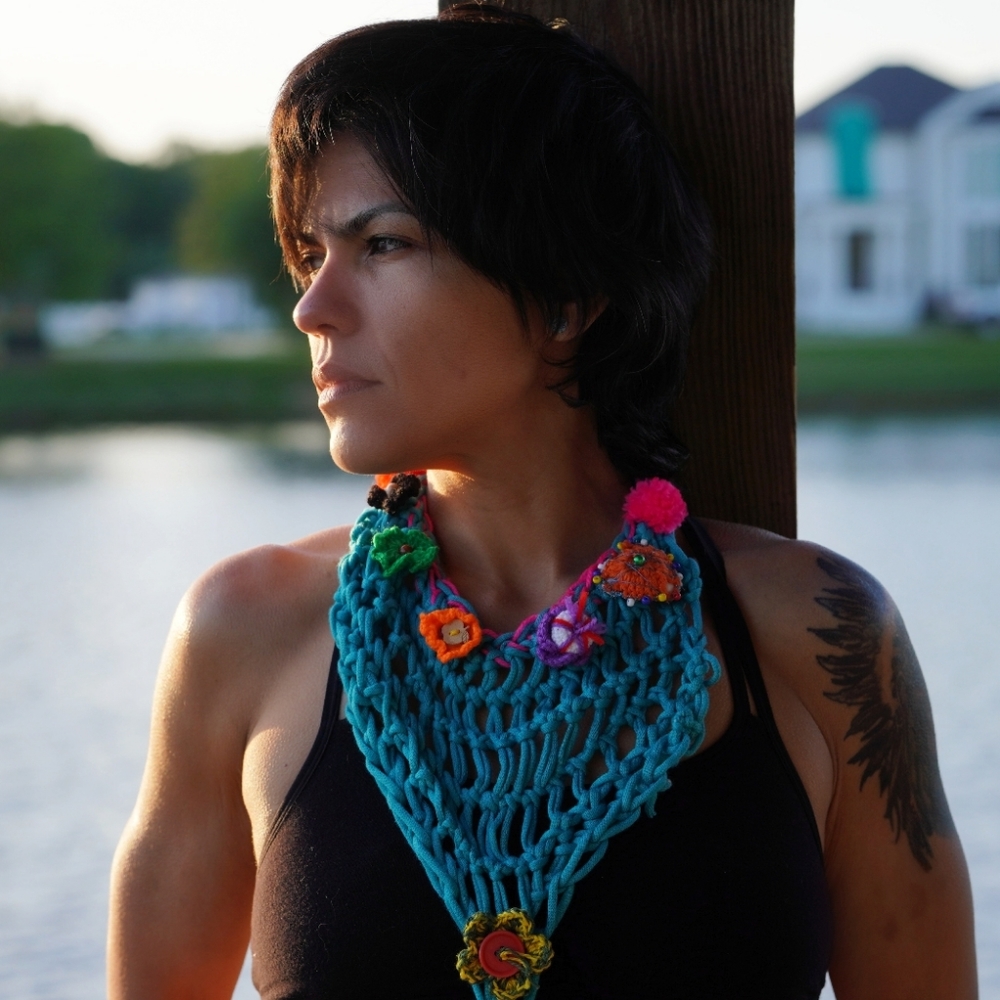 Necklace from Brazilian artist